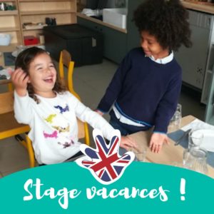 Stage vacances anglais versailles 78